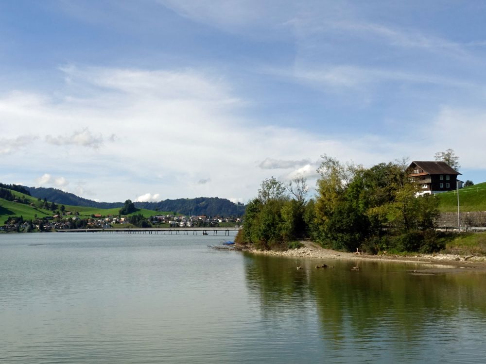 Sihlsee mit Willerzeller Viadukt