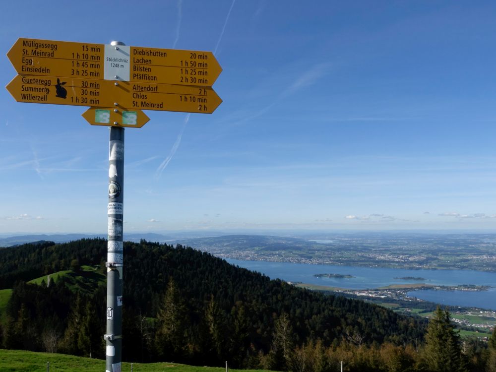 Wanderwegweiser Stöcklichrüz