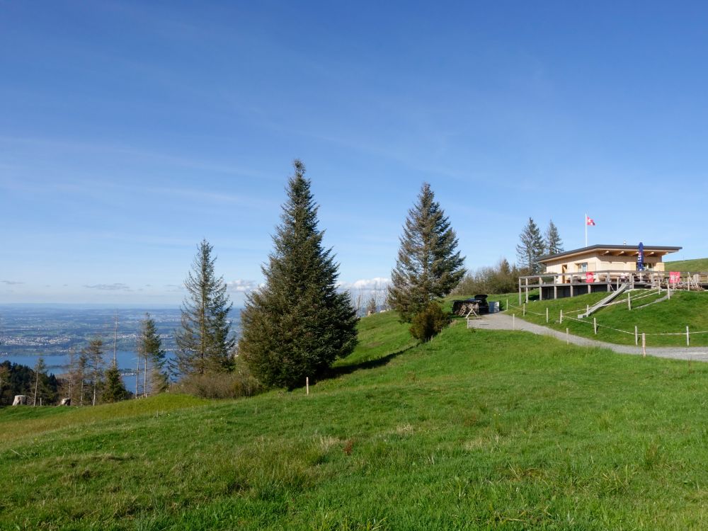 Stöcklichrüzhütte und Zürichsee