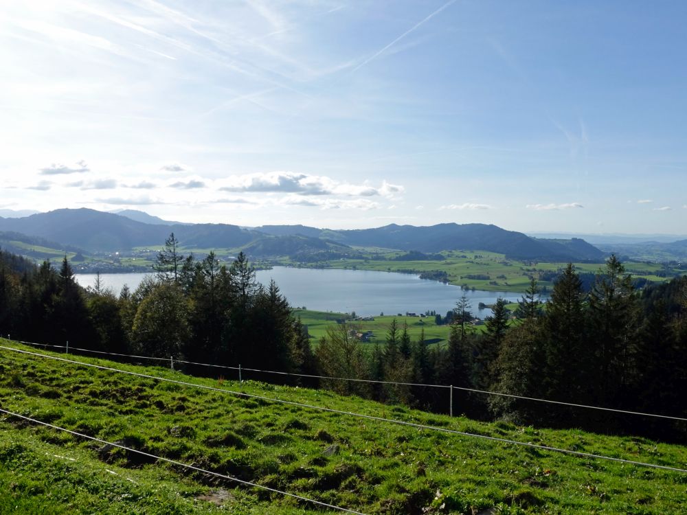 Blick auf den Sihlsee