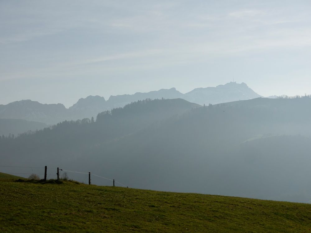 Alpstein im Dunst