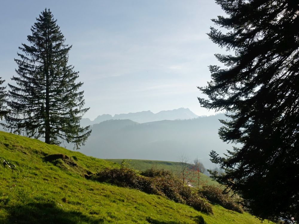 Alpstein im Dunst