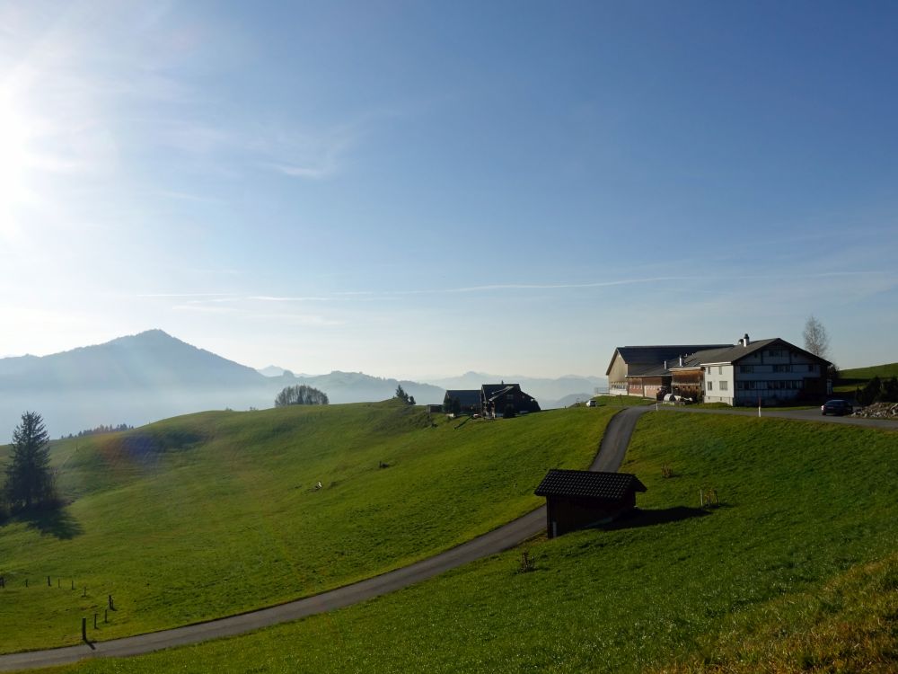 Hundwiler Höhi und Bauernhof Vorderberg