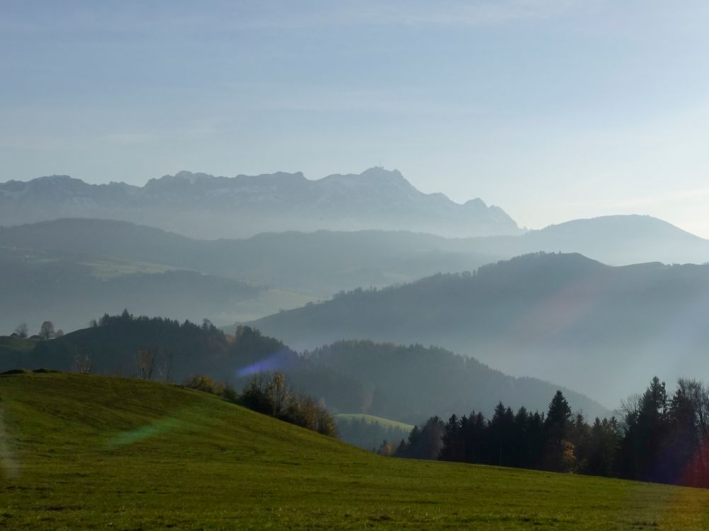 Säntis und Kronberg