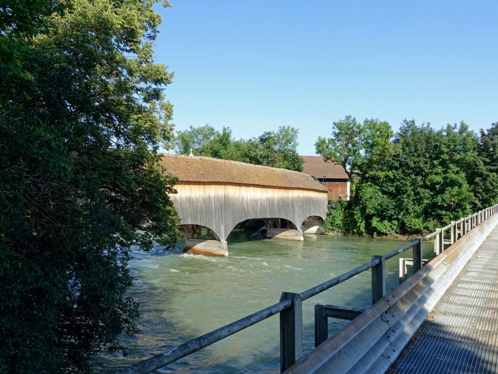 Holzbrücke bei Turgi