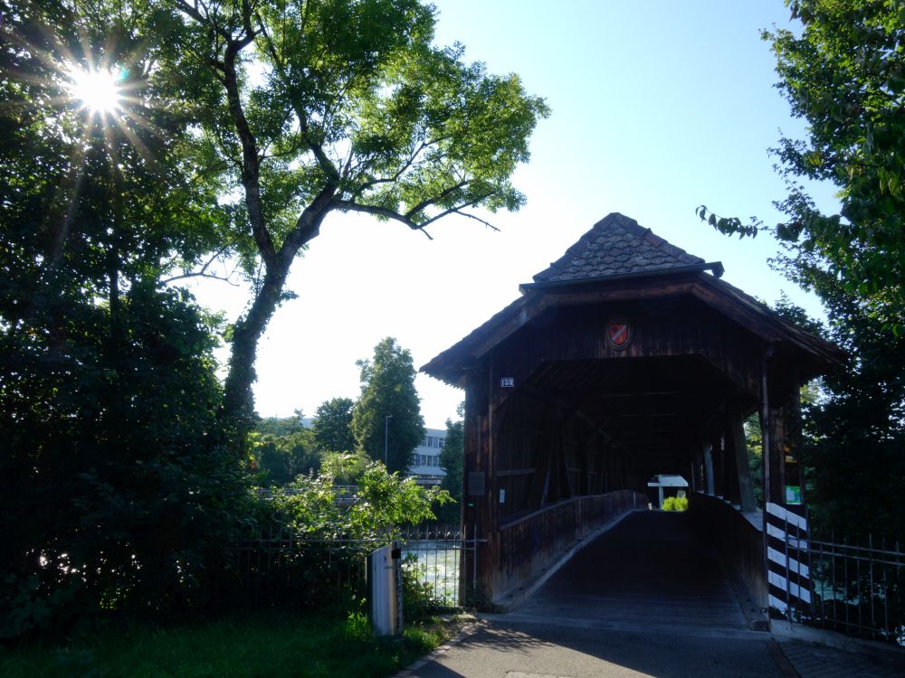 Holzbrücke bei Turgi