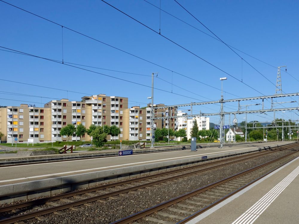 Wohnsiedlung am Bahnhof Turgi