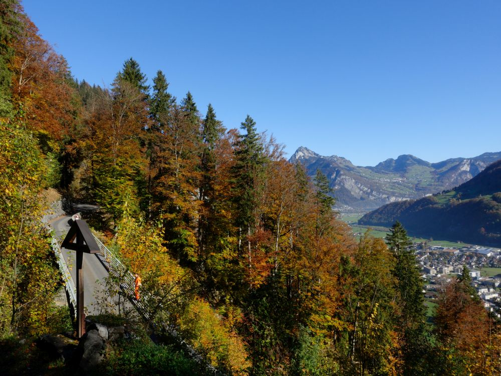 Blick zum Mattstock und Gulmen
