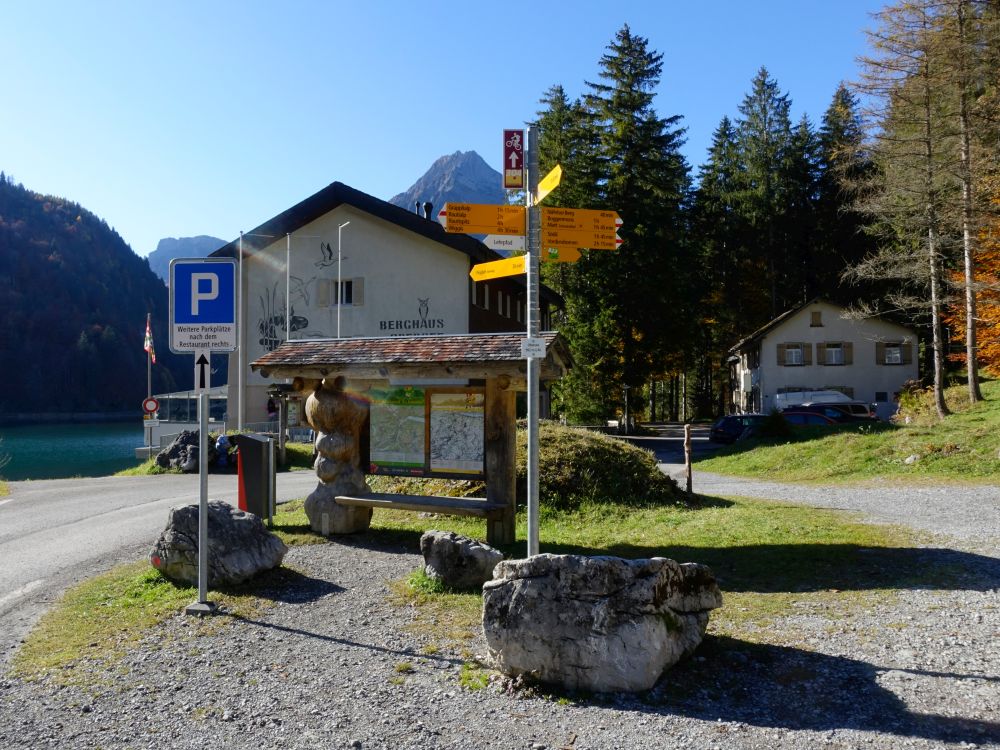 Infotafel am Berghaus Obersee