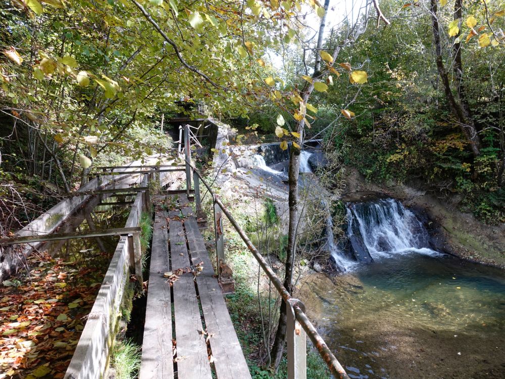 Stauwehr bei Tüfi