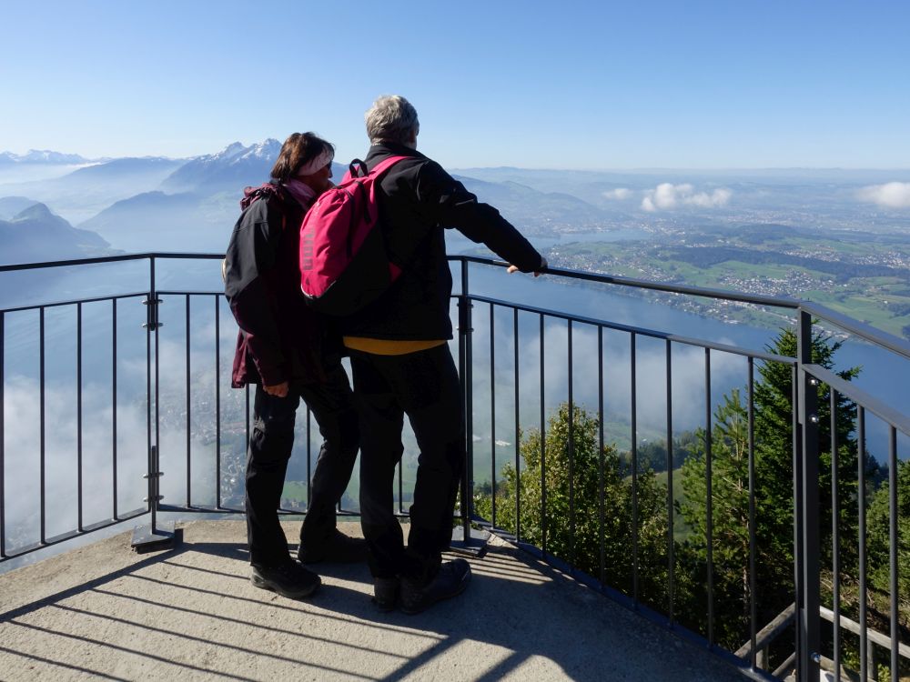 Wanderer am Chänzeli