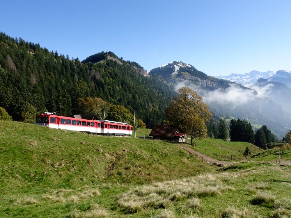 Zahnradbahn und Dossen