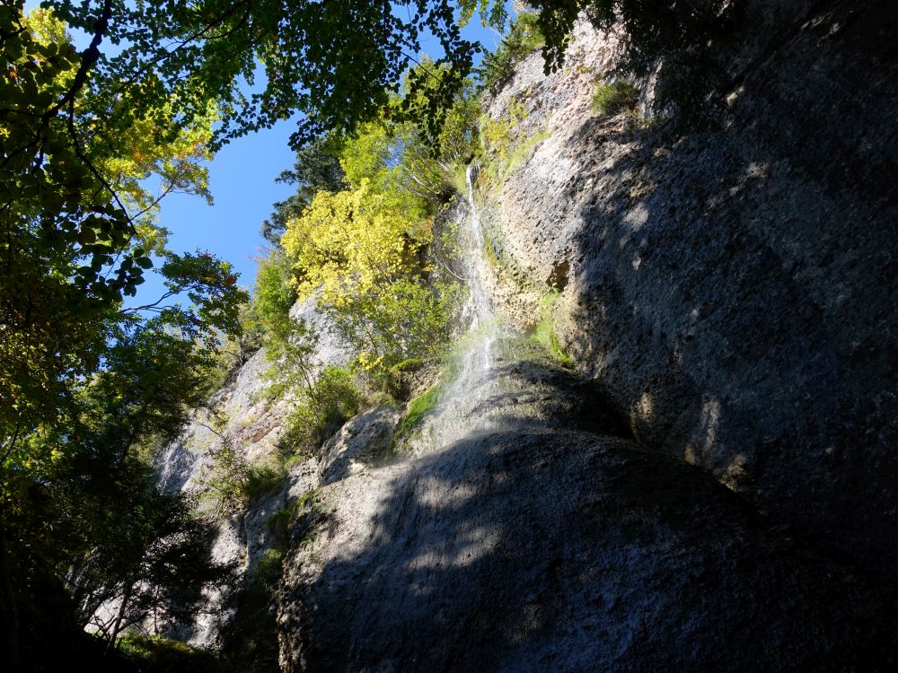 kleiner Wasserfall