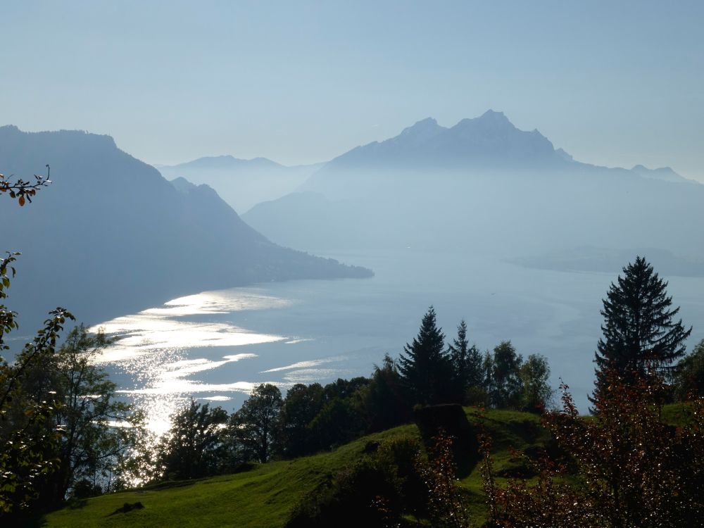 Vierwaldstättersee und Pliatus