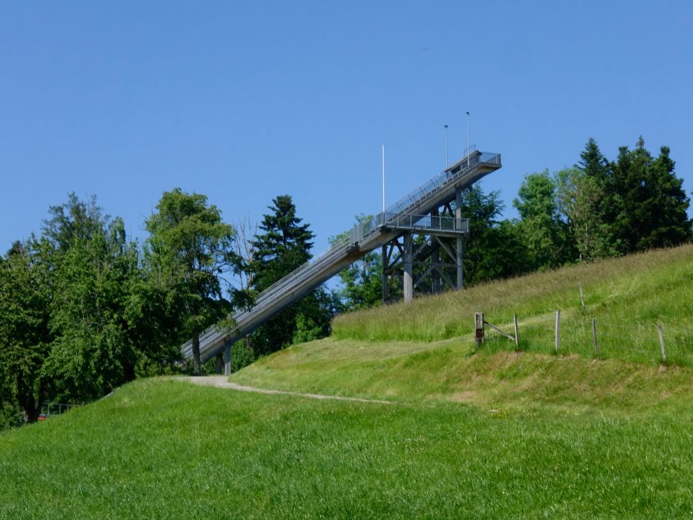 Sprungschanze bei Gibswil