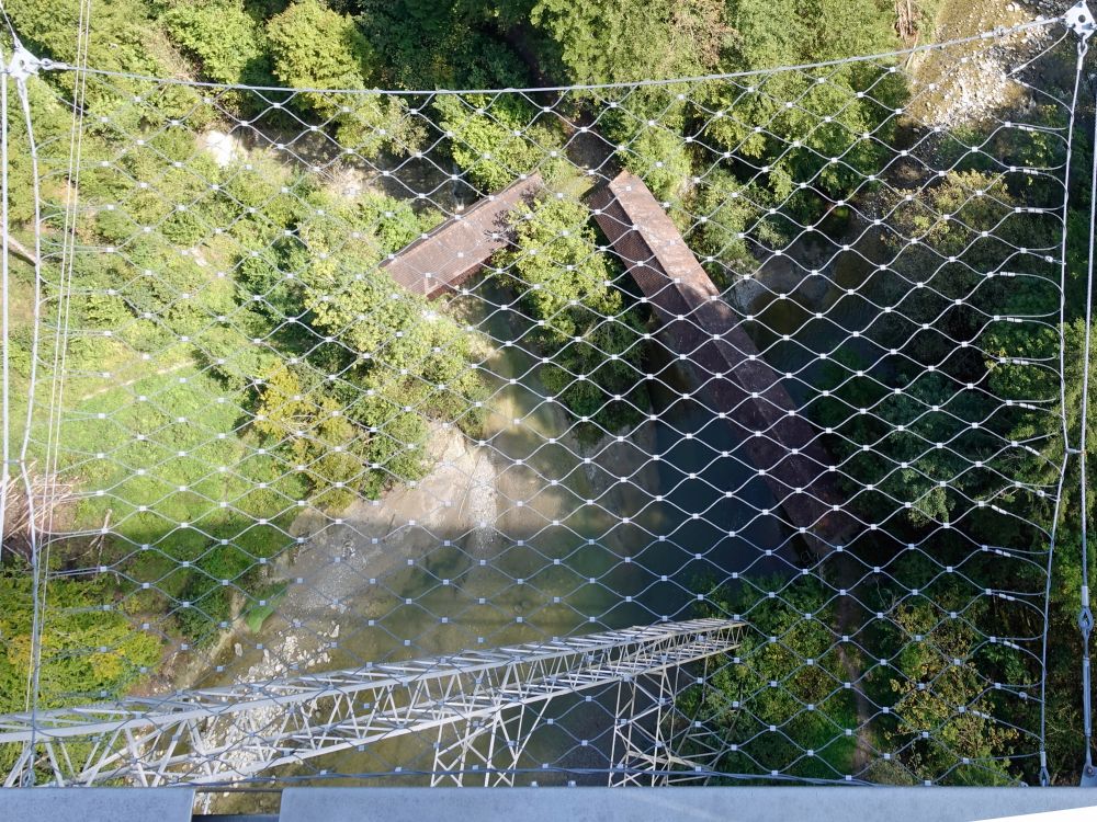 Tiefblick auf Grosse und Kleine Hüslibrugg