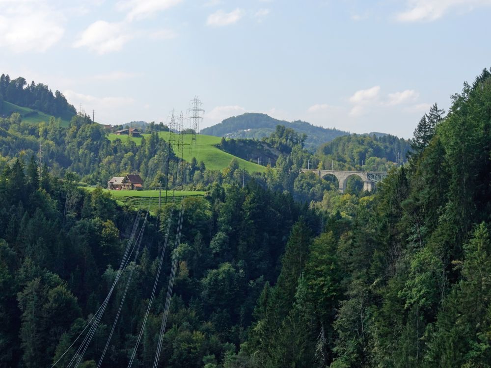 Weitenau und Eisenbahnbrücke