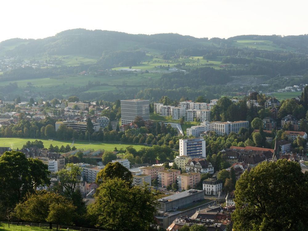 Blick auf Chrüzacker