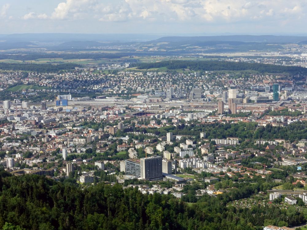 Blick auf Zürich