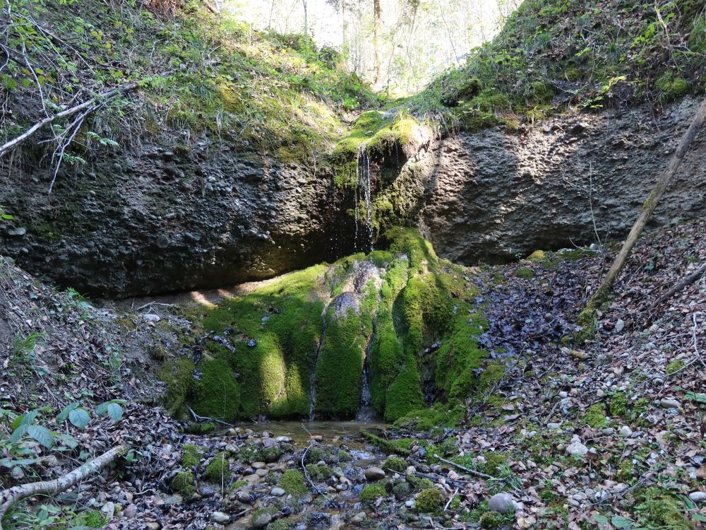 kleiner Wasserfall