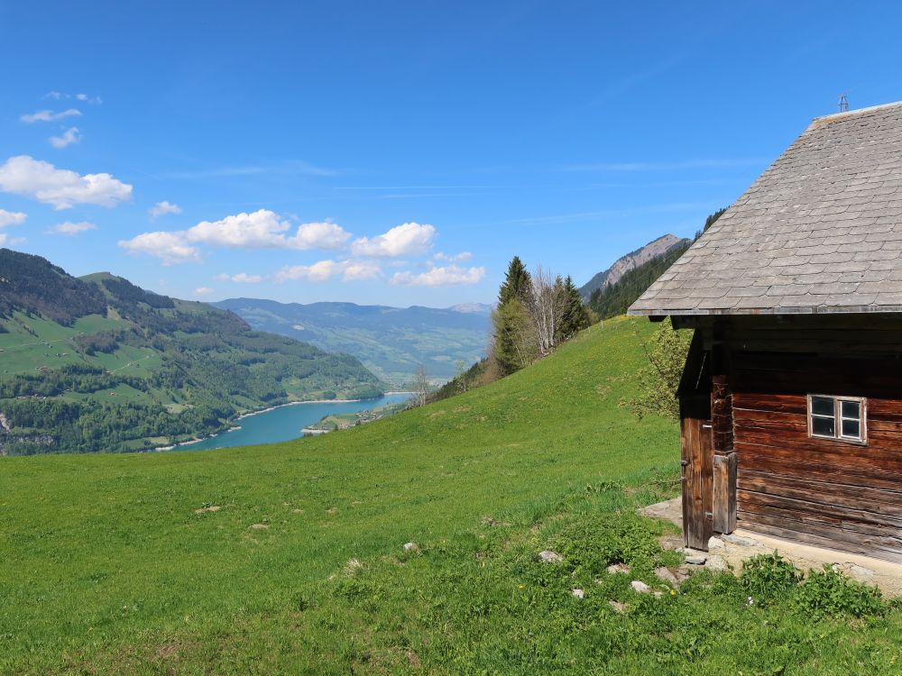 Blick zum Lungerersee