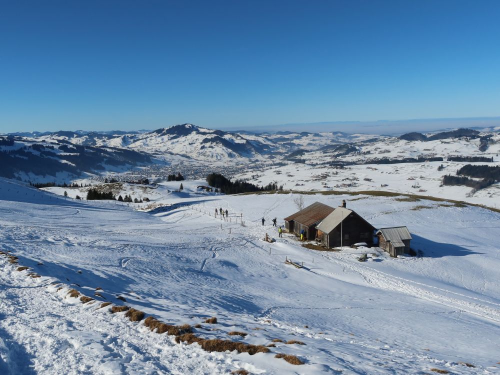 Klein Heieren mit Appenzell und Hundwiler Höhe