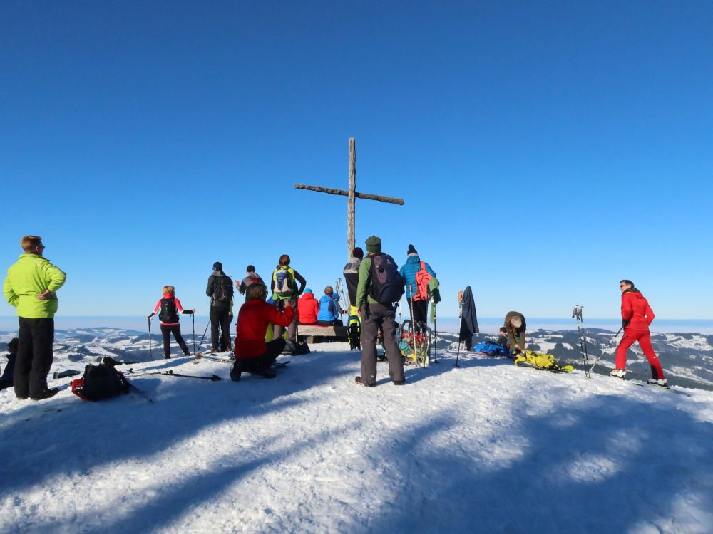 Wanderer auf dem Fähnerenspitz