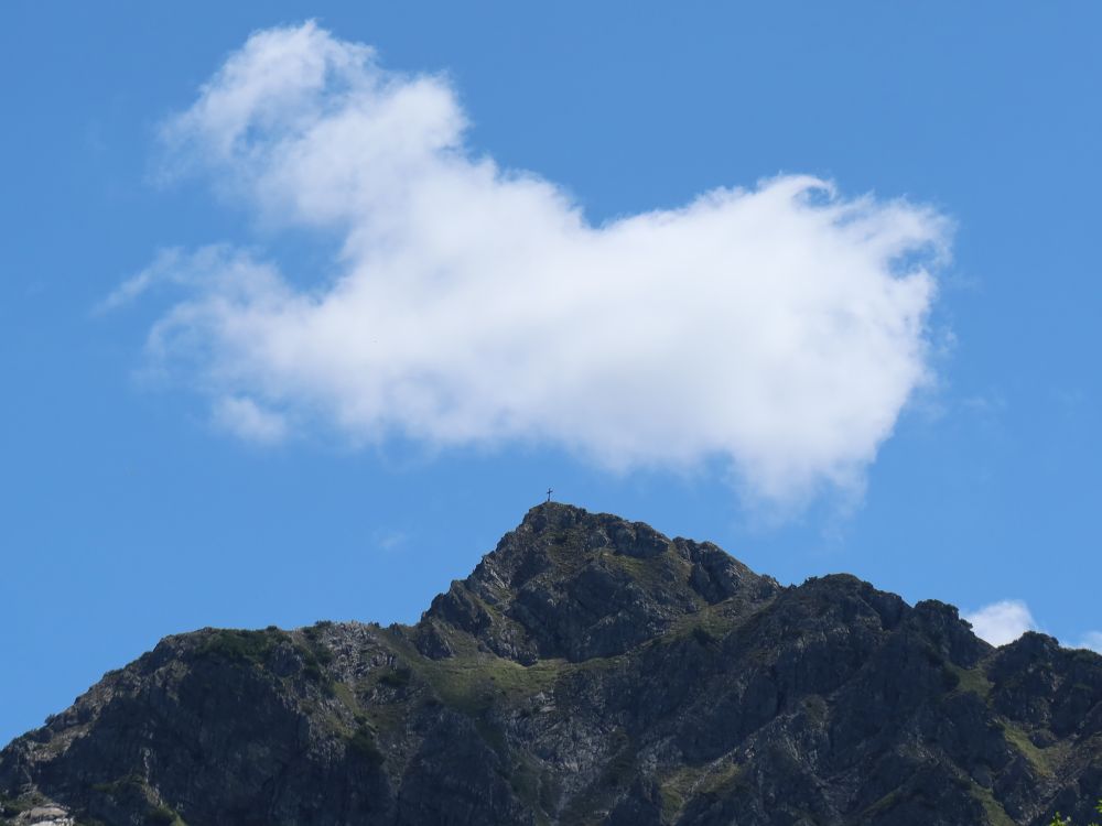 Kellaspitze mit Wolke