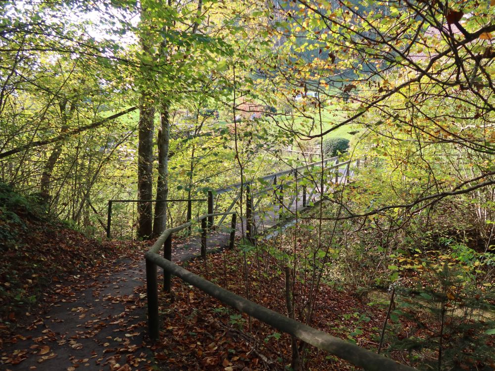 Holzsteg bei Hintertüfenbach