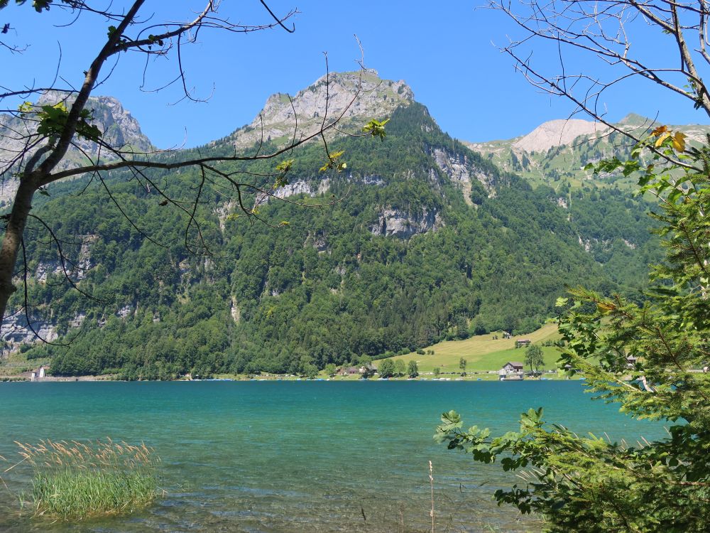 Klöntaler See Blick Richtung Norden