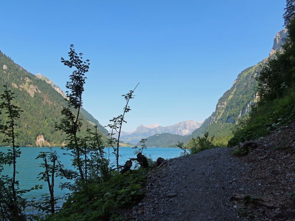 Klöntaler See Blick Richtung Osten