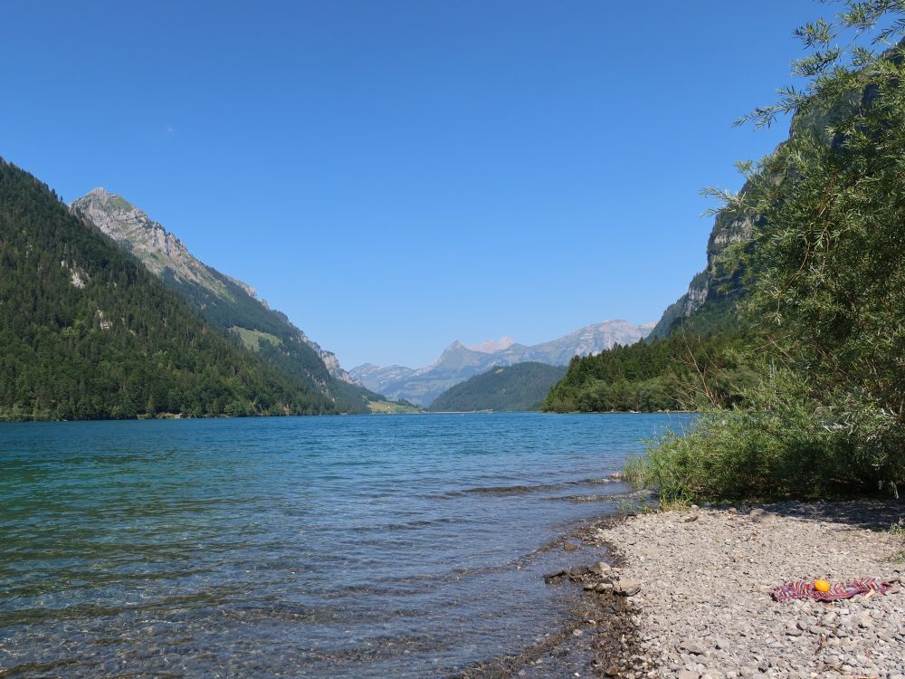 Klöntaler See Richtung Osten