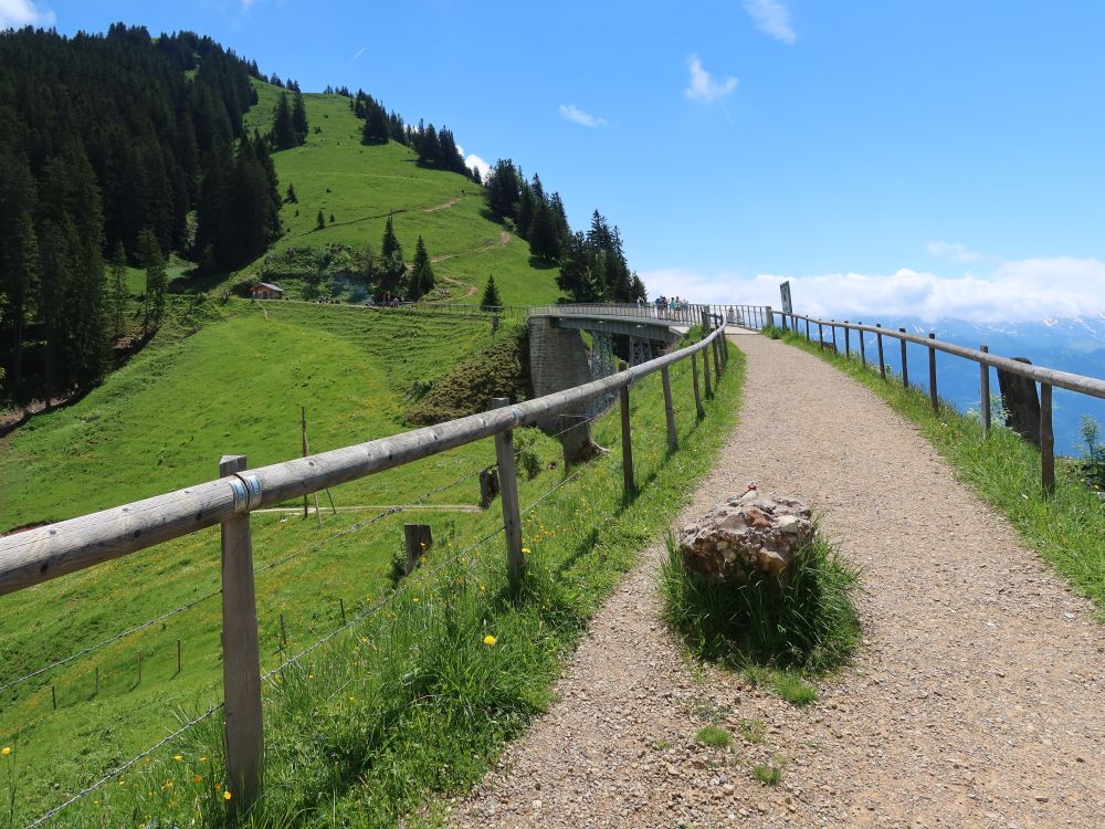 Scheideggstrasse bei Unterstetten