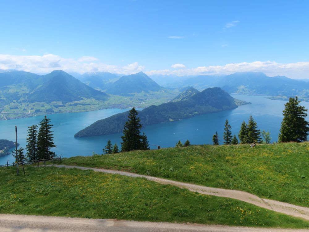 Vierwaldstättersee, Buochserhorn, Stanserhorn, Bürgenstock