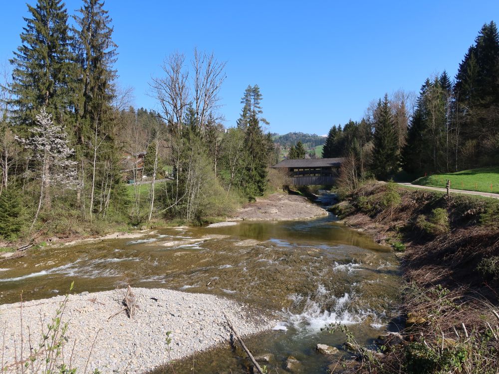 Necker mit Brücke