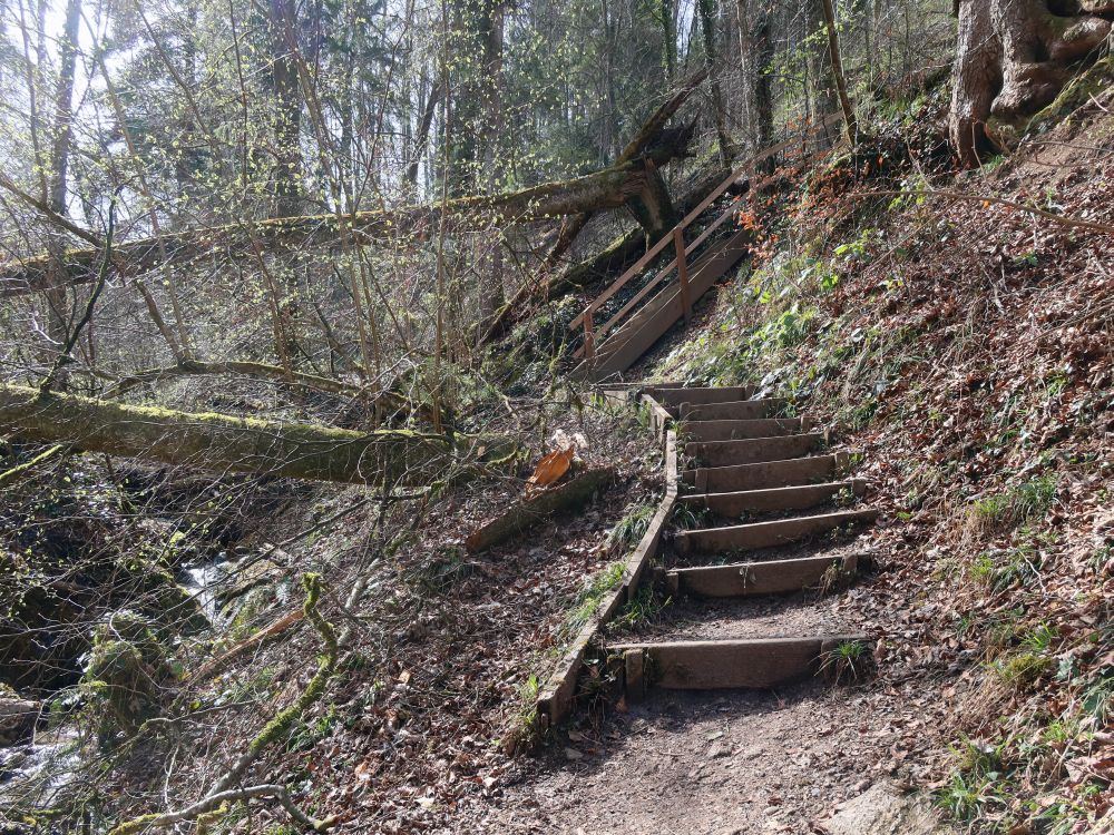 Treppe zu Tüfelschilen