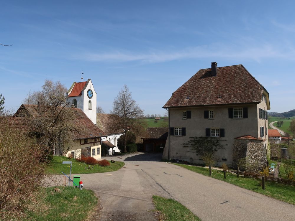 Kirche und Nebengebäude