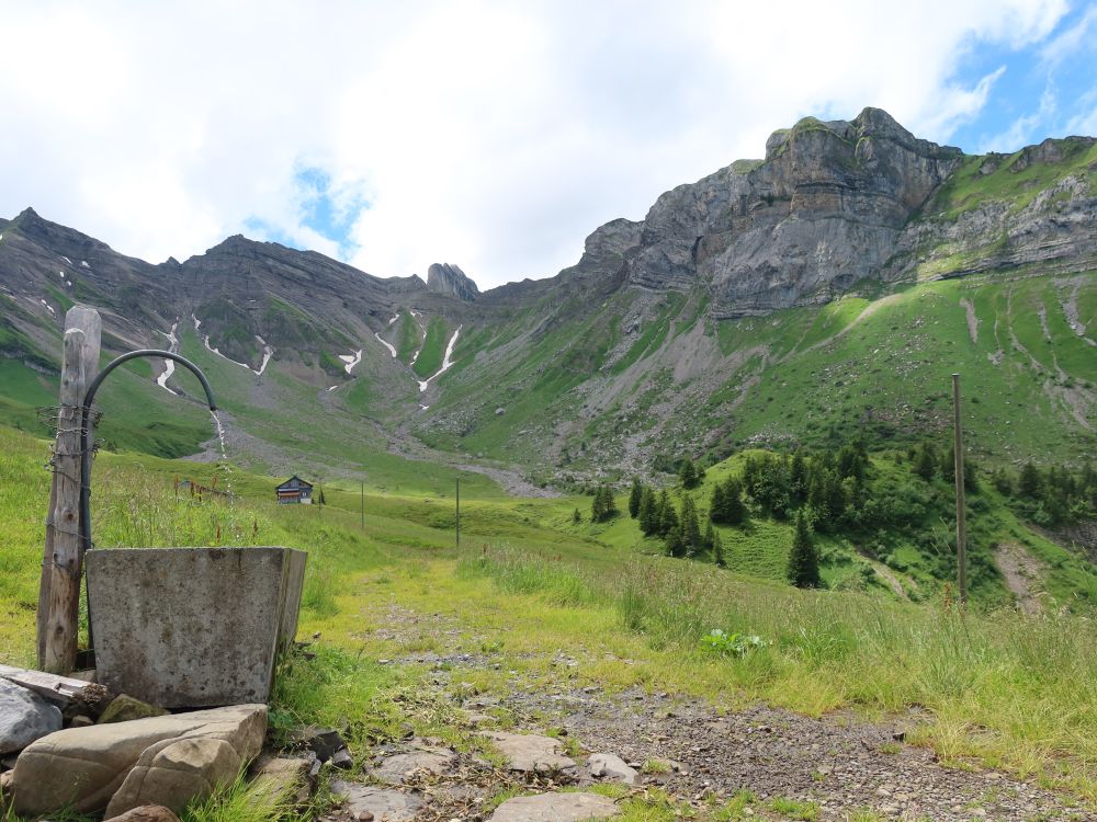 Blick Richtung Sihltalhütte