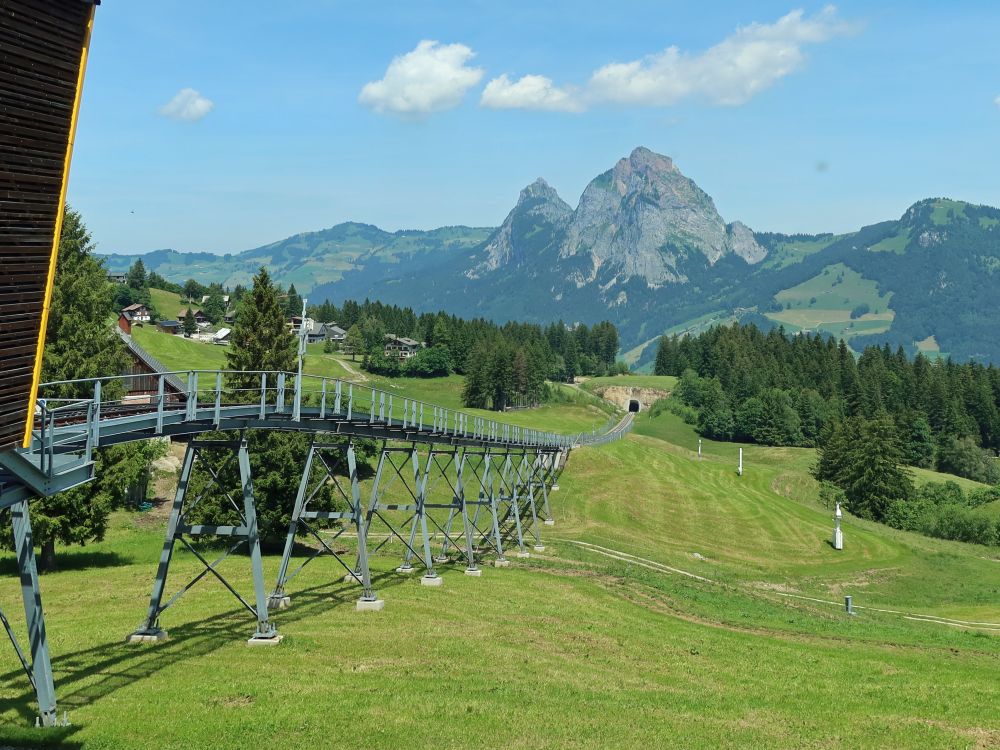 Stossbahn und Mythen