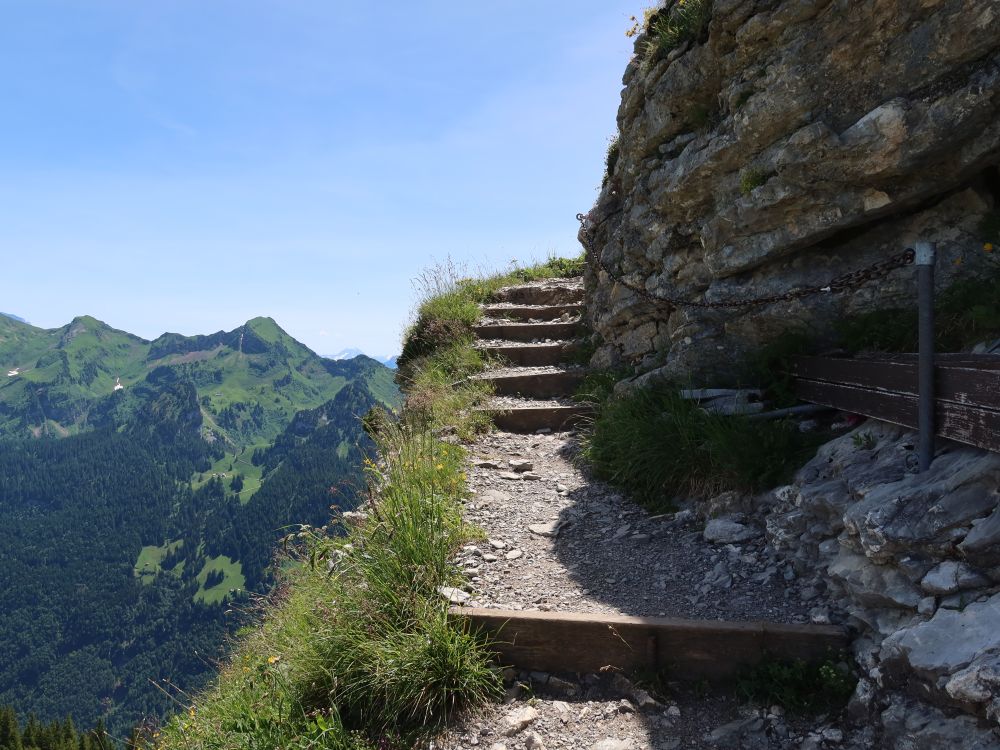 Aufstieg zum Fronalpstock über Furggeli