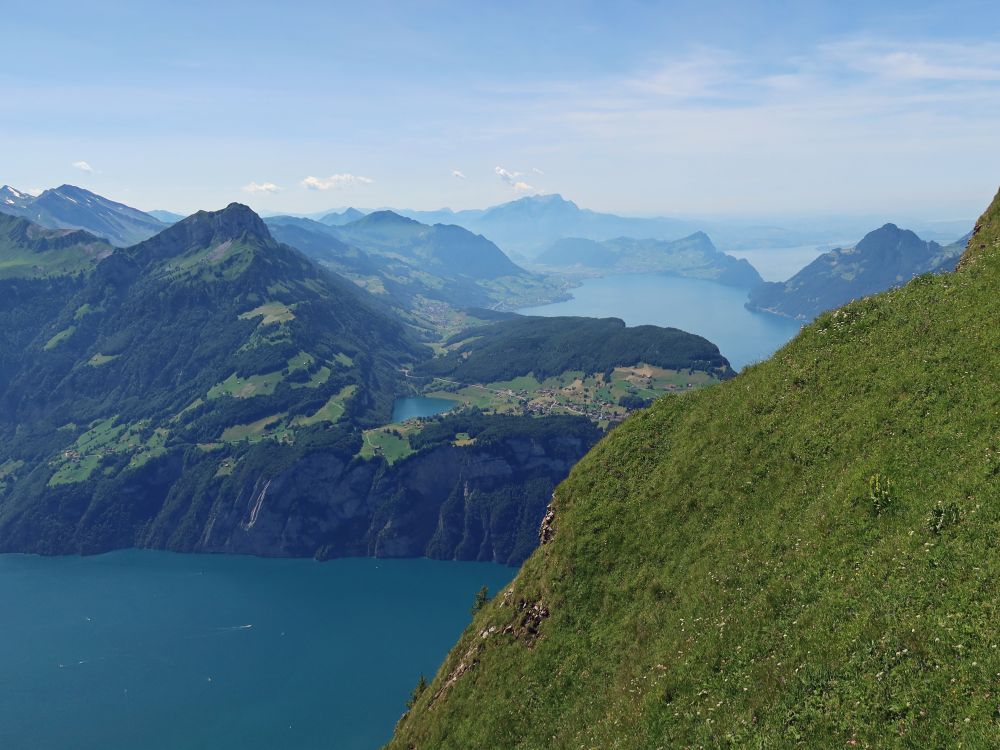 Urnersee, Seelisbergsee und Vierwaldstättersee