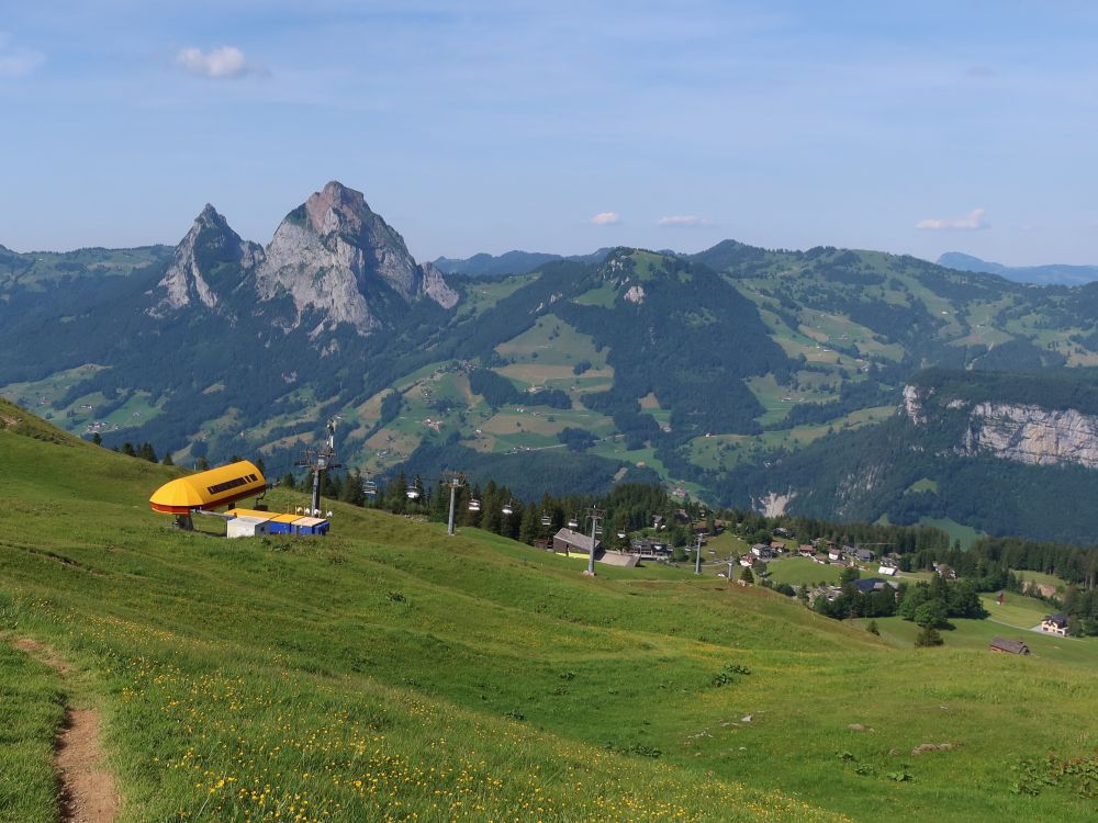 Mittelstation Mettlen und Mythen