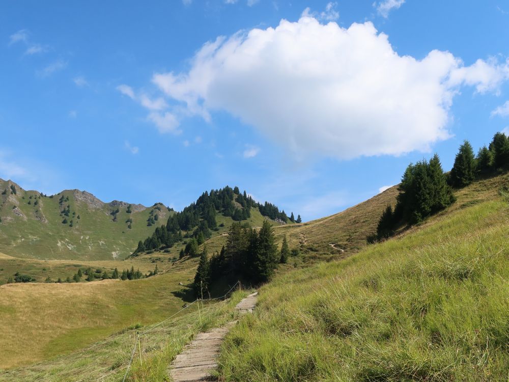 Wolke über dem Ruchenberg