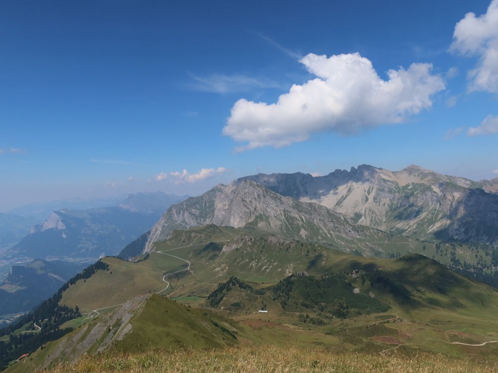 Wolke über Glegghorn und Hinter Grauspitz