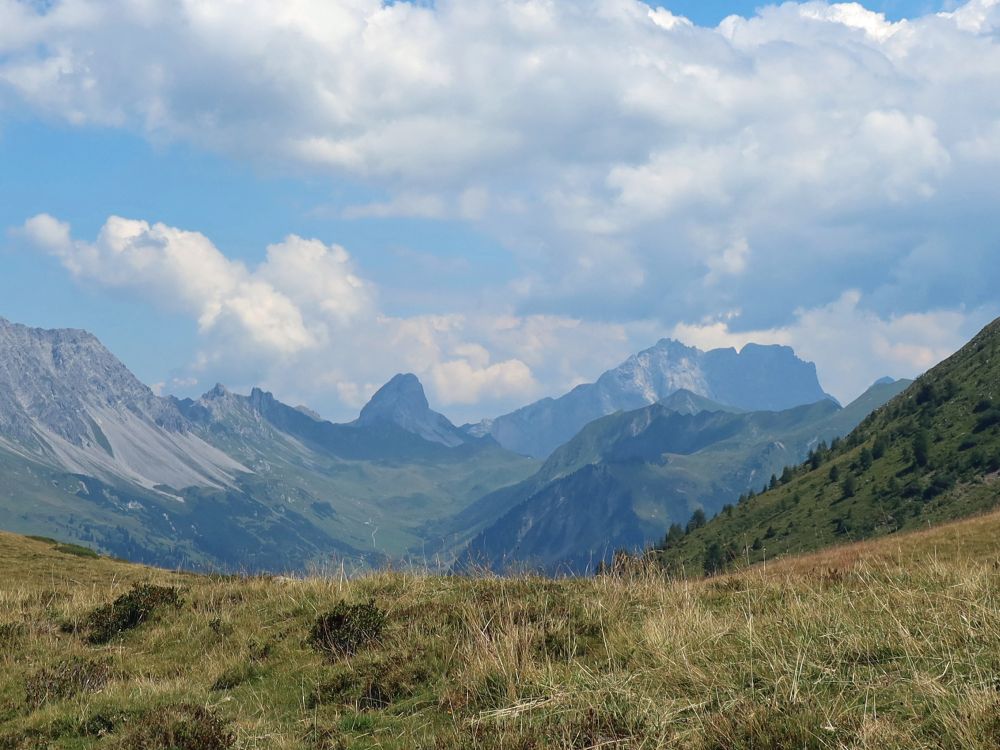 Kirchlispitzen, Drusenfluh und Dri Türm