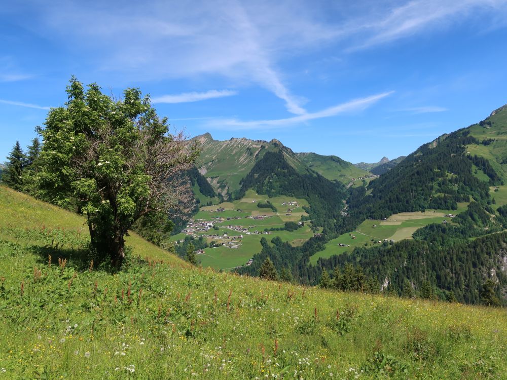 Blick Richtung Fontanella