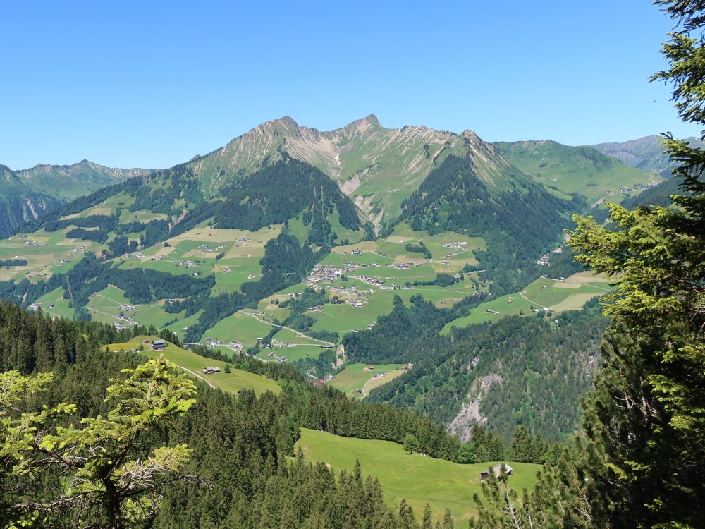 Türtschhorn und Glatthorn über Fontanella