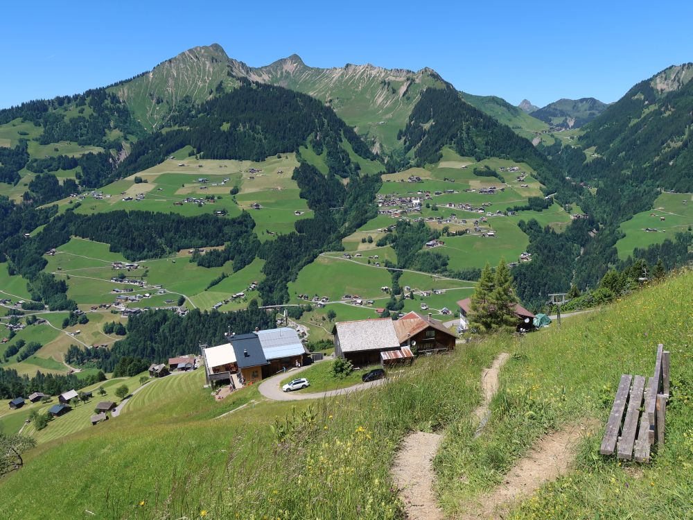 Türtschhorn, Fontanella und Seilbahn Stuba