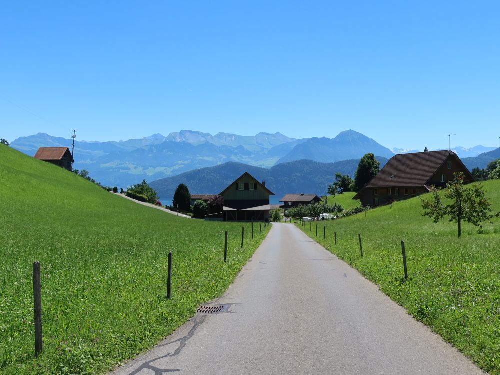 Strässchen nach Untereggi und Buochserhorn