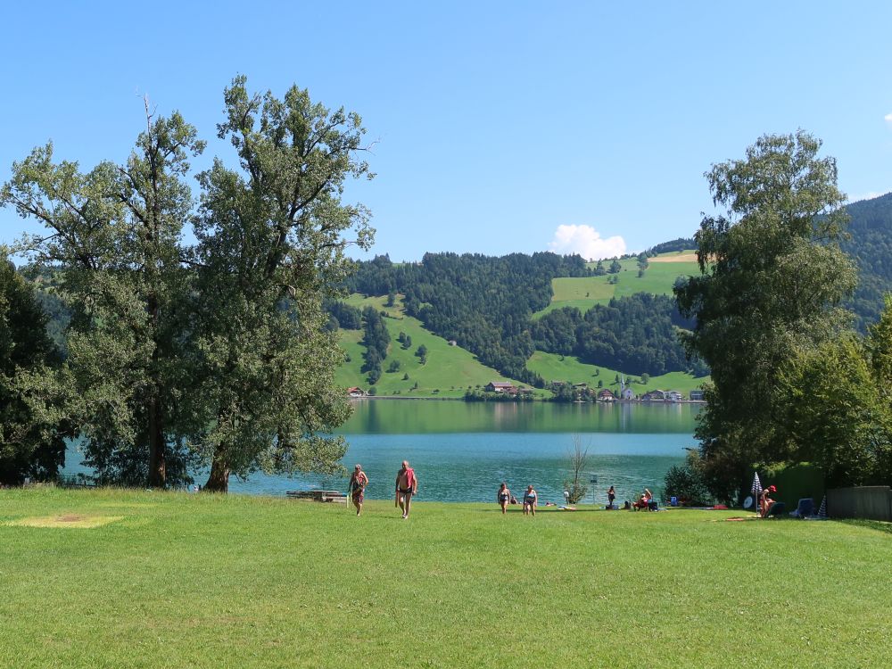 Badeplatz am Ägerisee